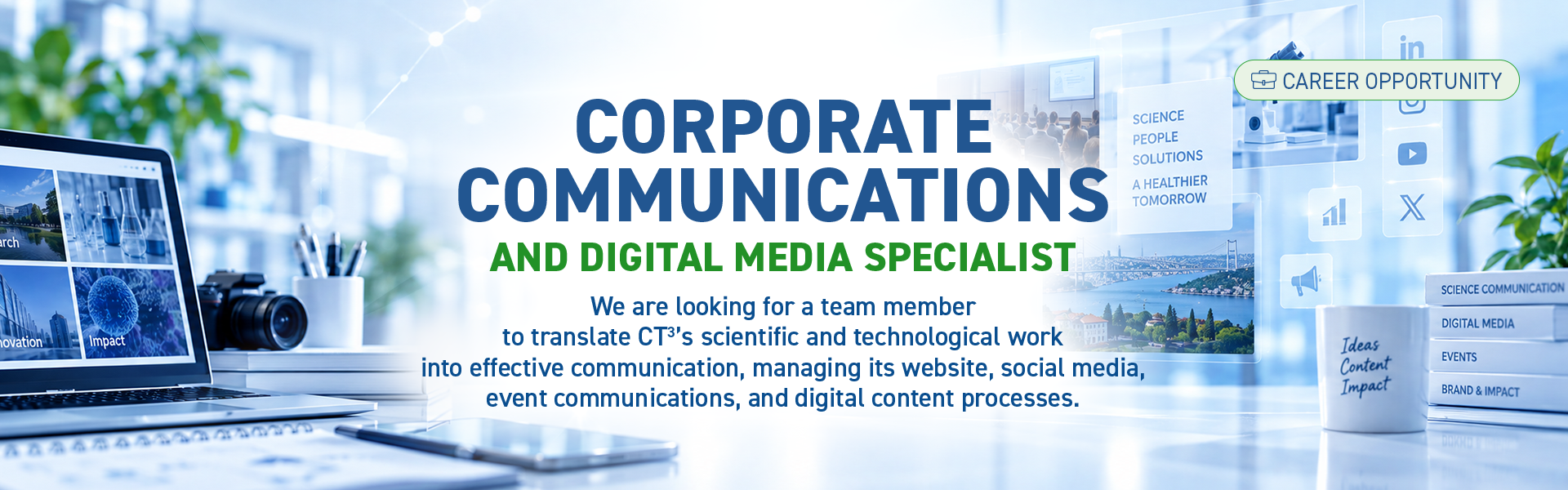 Corporate Communications and Digital Media Specialist