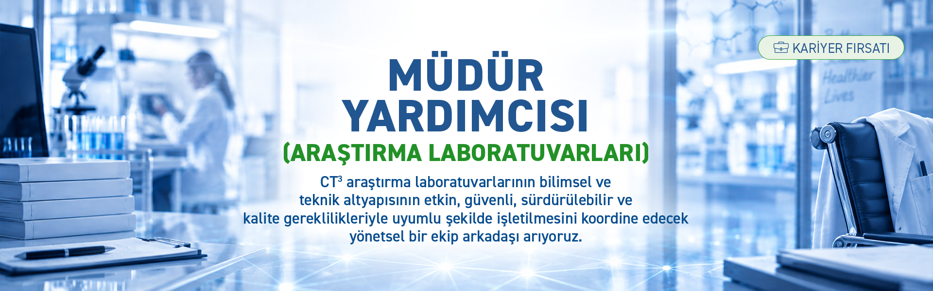 Müdür Yardımcısı (Araştırma Laboratuvarları)