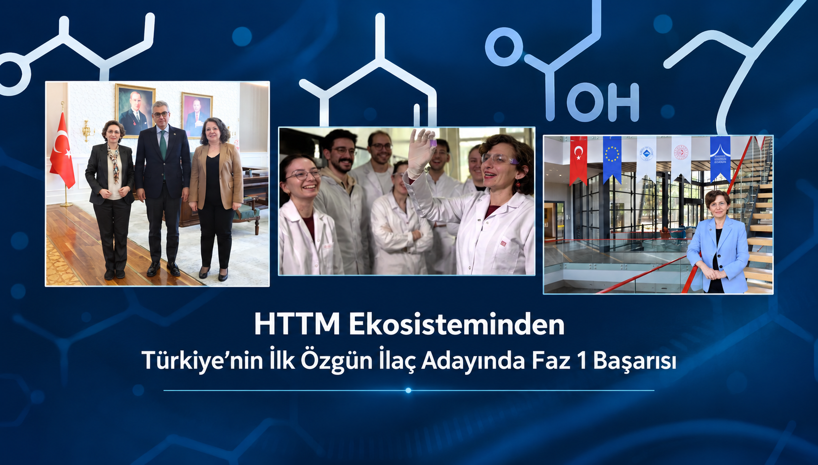 Phase 1 Success for Türkiye’s First Original Drug Candidate from the CT³ Ecosystem