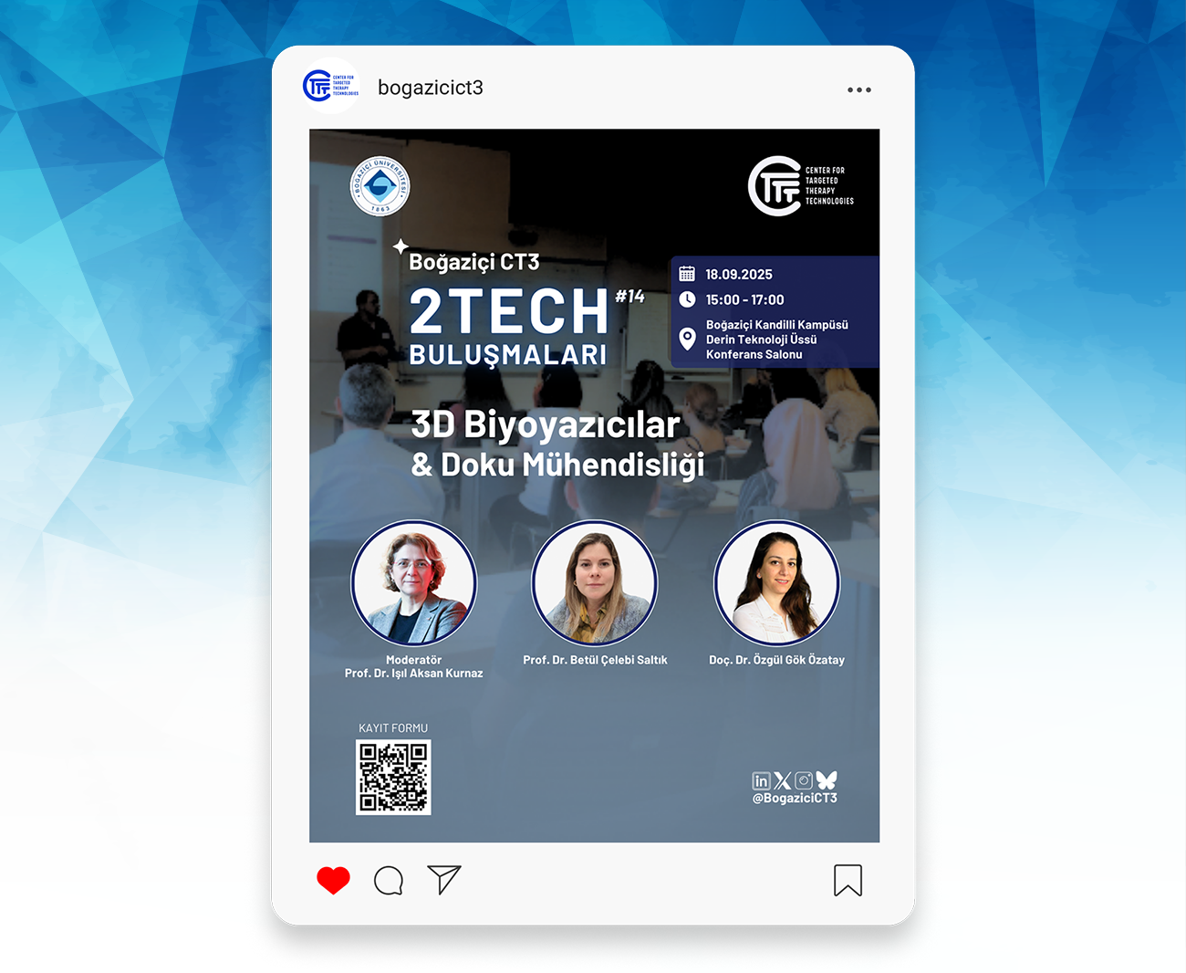 Boğaziçi CT³ 2TECH Buluşmaları #14